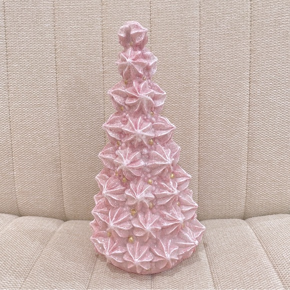 NEW Pink and Gold Glitter Decorative Christmas‎ Tree - Picture 1 of 5